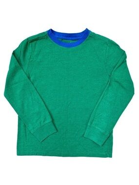 ⭐️ 5 for $25 Cat & Jack Kids Green Long Sleeve Shirt Size XS 4-5